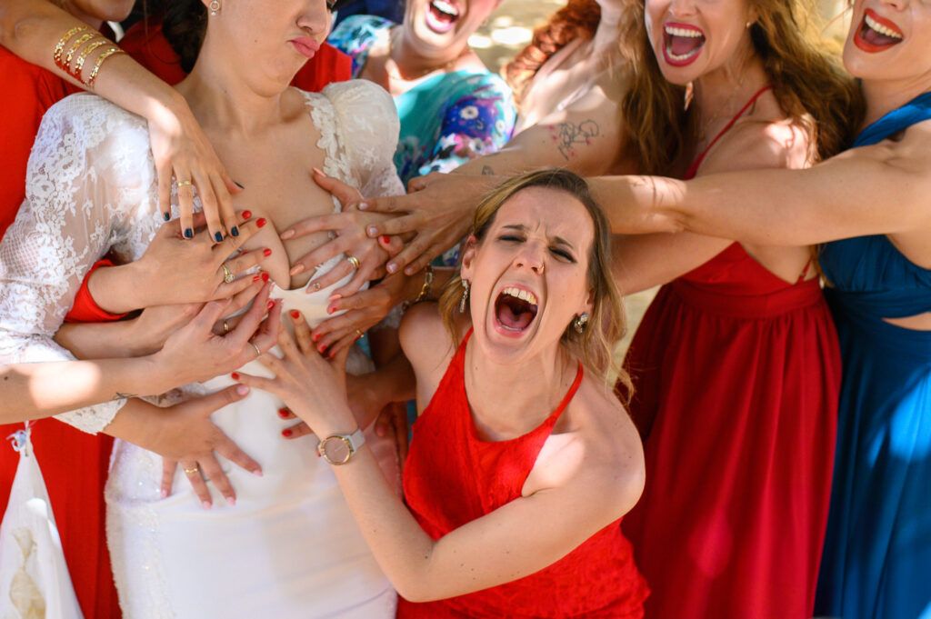 amigas novia boda divertida alicante